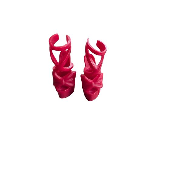 2024 Holiday Barbie Signature Doll Model Muse  Red Shoes Heels JBF67 - Picture 2 of 3